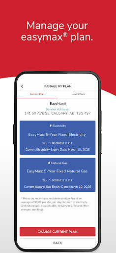 Screenshot of ENMAX Energy