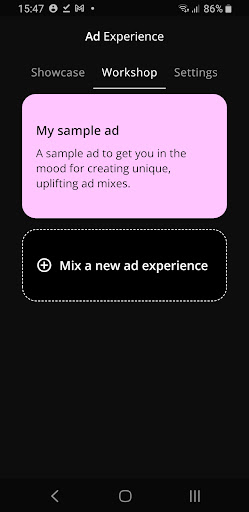 AdsWizz AD Experiences Screen 3