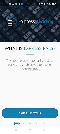 Android application Express Pass screenshort
