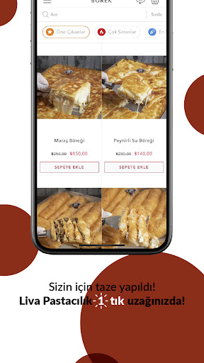 Liva Pastacılık Screenshot 4 - AppWisp.com