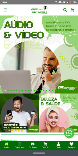 Drinfonet.com.br Screen 2