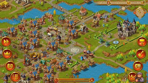 لعبة العاب استراتيجية Townsmen apk مهكر5
