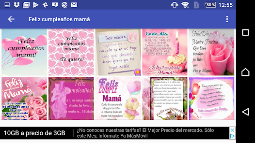 Captura de Pantalla 6 Mamá es única Gran Cumpleaños android