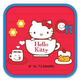 Hello Kitty Lovely cup Theme icon
