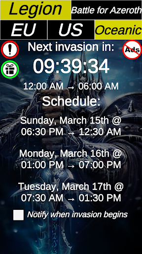 WoW Legion & BFA Timers Screen 3
