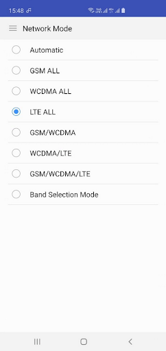 Mobile Setting App