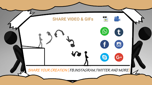 Screenshot 12 Cartoon Video & Gif Maker android