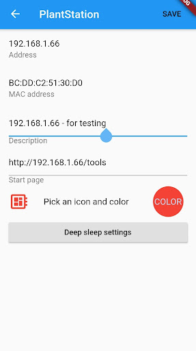 IoT Helper - ESP8266, ESP32 Screen 3