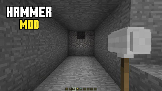 Captura de Pantalla 5 Minner Hammer Minecraft Mod android