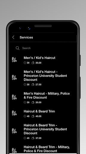 Mikes Barbershop Princeton Screen 2
