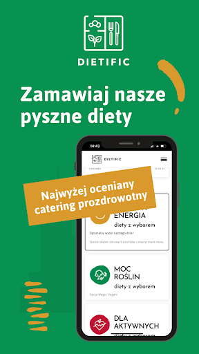 Android application Dietific screenshort