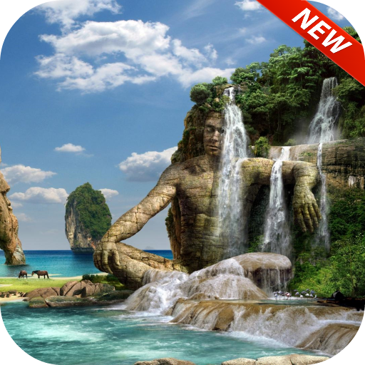 Waterfall HD Lock Screen