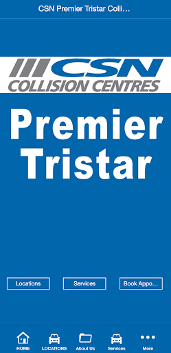 Android application CSN Premier Tristar Collision screenshort
