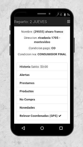 Mi Ruta (Gestión Aguas) Screen 3