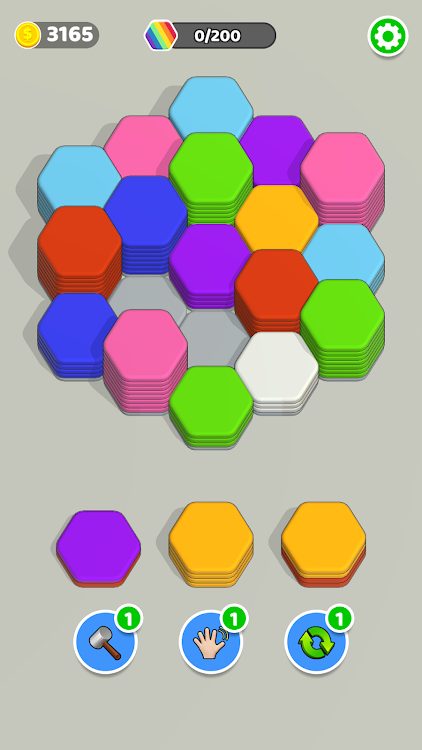 Hexa Stack Sort - Color Merge - 1.0.6 - (Android)