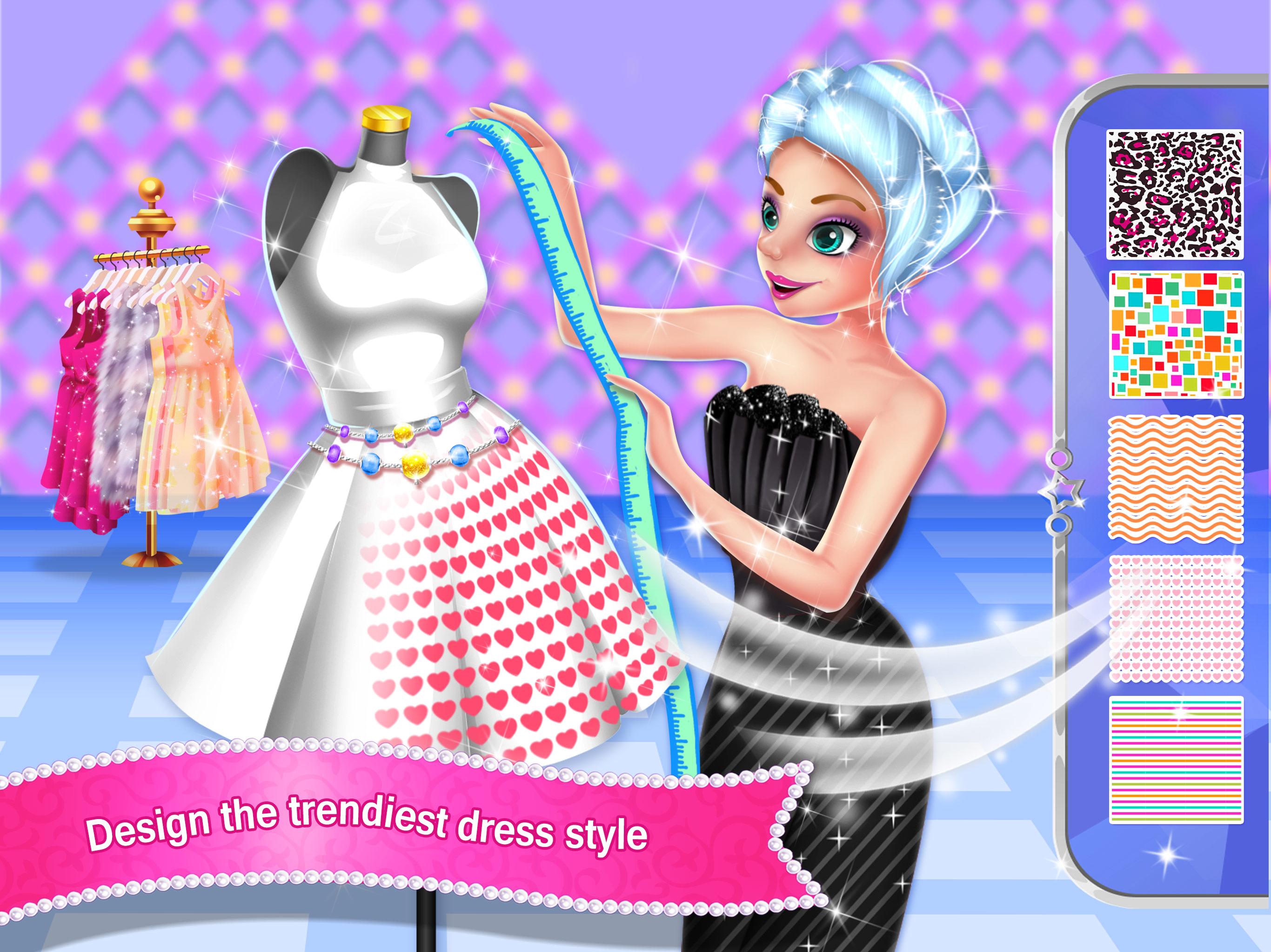 Android application Fashion Design Makeover! screenshort