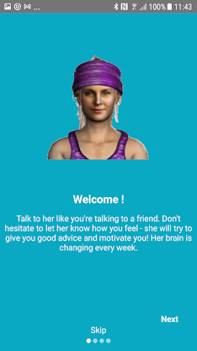 Android application Your Virtual Friend screenshort