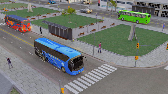 Modern Bus Simulator Bus Games Varies with device APK screenshots 11