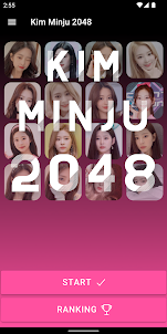 Kim Minju 2048 Game