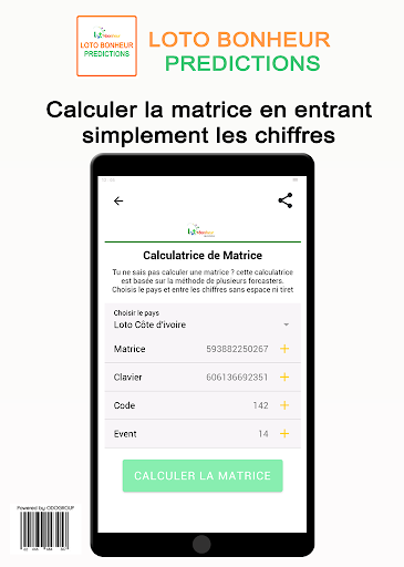 Loto Bonheur Predictions Screen 2