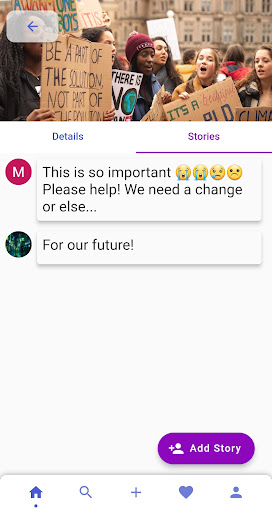 Protestory Screen 3