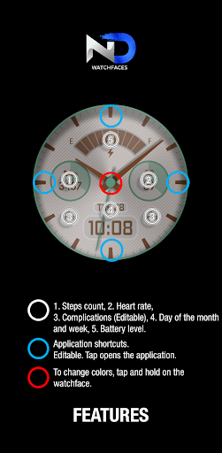 Minimalist Watchface — NDW066 screenshot 7