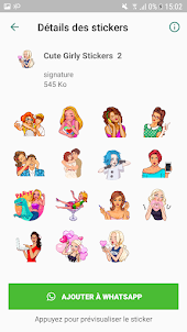 Cute Girly Pack Stickers