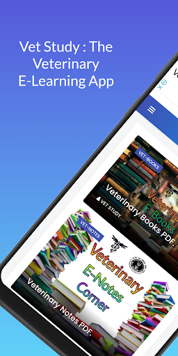 Android application Vet Study: Veterinary Learning screenshort