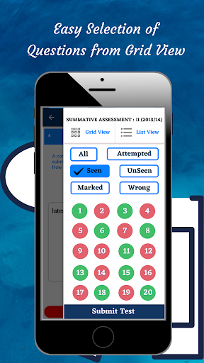 Qoogol Exam tests preparation Screen 3