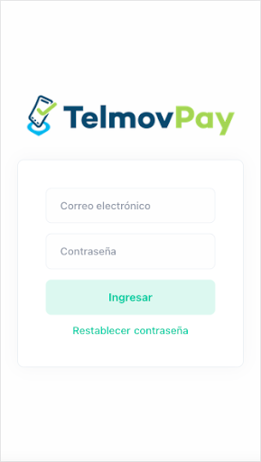 Android application TelmovPay Ventas screenshort