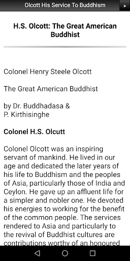 Olcott His Service To Buddhism Screen 2