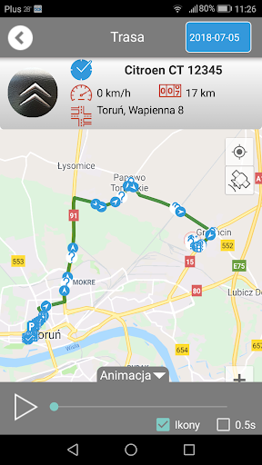 GPS-box lokalizacja pojazdów Screen 3