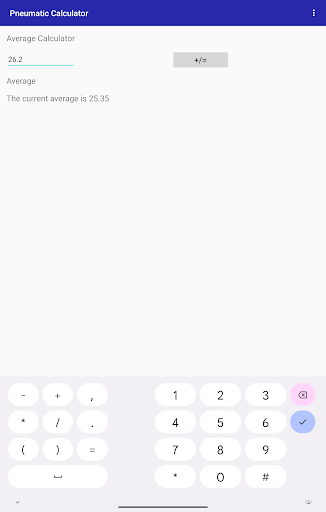 Pneumatic Test Calculator