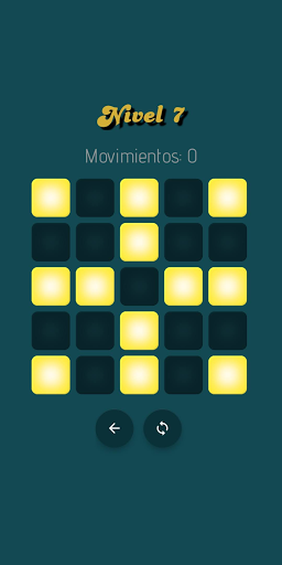 Android application Lights Out - Luces Fuera screenshort