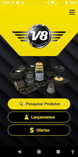 Android application V8 Automotive screenshort
