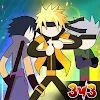 Stickman Ninja - 3v3 Battle icon