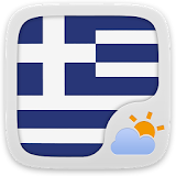 Greek Language GO Weather EX icon