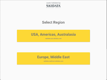 sweb Validate kiosk