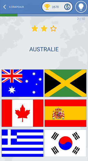 Les drapeaux du monde Quiz ‒ Applications sur Google Play