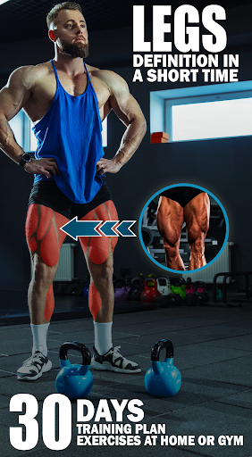 Android application Leg Workouts For Men screenshort