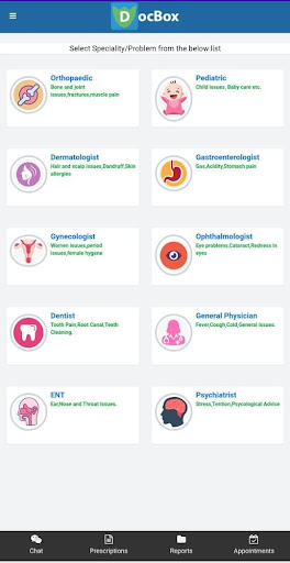 DocBox-Consult Doctors Online Screen 2