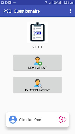 PSQI Questionnaire Screen 3
