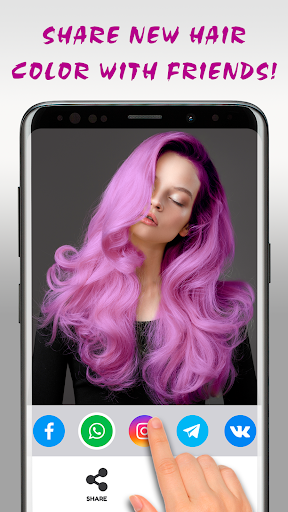 Hair Color Change Screen 2