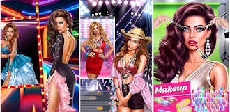 Game screenshot Star Girl Makeup dressup games mod apk