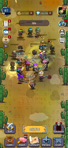 Infinite Arena - Idle RPG  screenshots 4