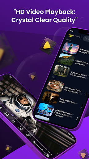 Android application Video Player screenshort