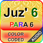 Cover Image of Download Color coded Para 6 with Audio  APK