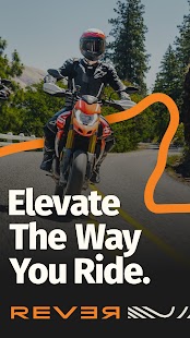 REVER Motorrad GPS & Straßen Screenshot