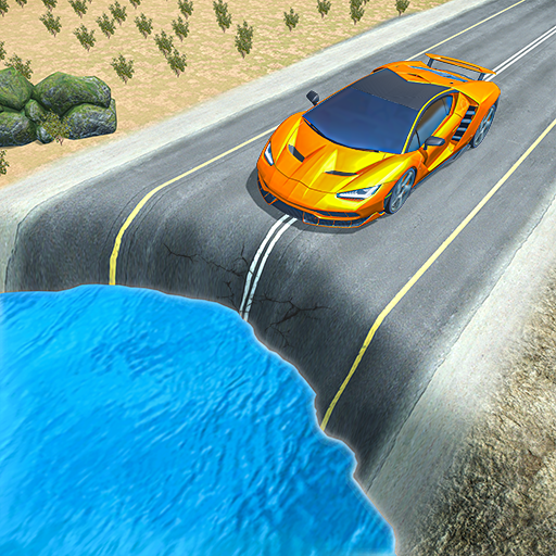 Mega Car Crash Car Driving Sim logo
