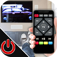 Professional remote for TV prank